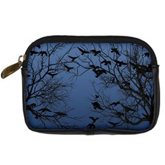 Crow Flock  Digital Camera Cases by Valentinaart