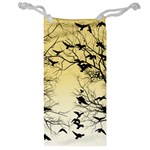 Crow flock  Jewelry Bag Front