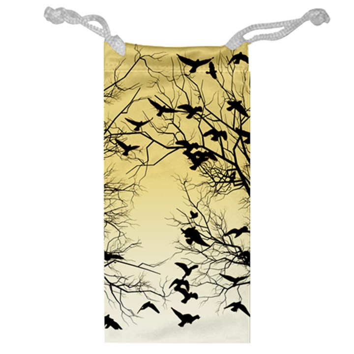 Crow flock  Jewelry Bag