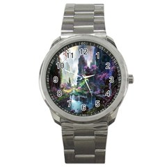 Fantastic World Fantasy Painting Sport Metal Watch