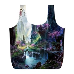 Fantastic World Fantasy Painting Full Print Recycle Bags (l) 