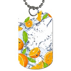 Fruits Water Vegetables Food Dog Tag (two Sides) by BangZart