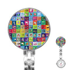 Exquisite Icons Collection Vector Stainless Steel Nurses Watch by BangZart