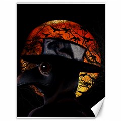 Bird-man  Canvas 36  X 48   by Valentinaart