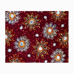 India Traditional Fabric Small Glasses Cloth by BangZart