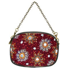 India Traditional Fabric Chain Purses (two Sides)  by BangZart