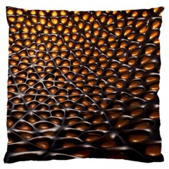 Digital Blasphemy Honeycomb Large Flano Cushion Case (one Side)