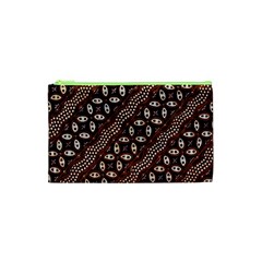 Art Traditional Batik Pattern Cosmetic Bag (xs)