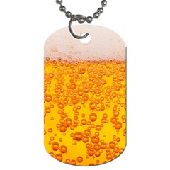 Beer Alcohol Drink Drinks Dog Tag (two Sides) by BangZart