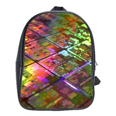 Technology Circuit Computer School Bags (xl)  by BangZart