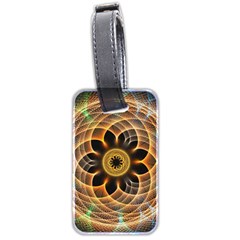 Mixed Chaos Flower Colorful Fractal Luggage Tags (two Sides) by BangZart