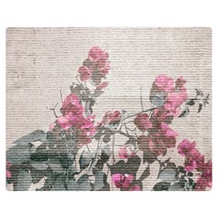 Shabby Chic Style Floral Photo Double Sided Flano Blanket (medium)  by dflcprints