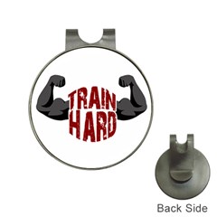 Train Hard Hat Clips With Golf Markers by Valentinaart