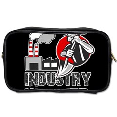 Industry Worker  Toiletries Bags 2-side by Valentinaart