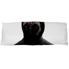 Gangsta Pug Body Pillow Case Dakimakura (two Sides) by Valentinaart