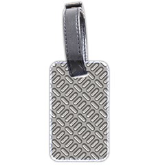 Grey Diamond Metal Texture Luggage Tags (two Sides) by BangZart