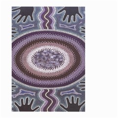 Spirit Of The Child Australian Aboriginal Art Small Garden Flag (two Sides) by BangZart