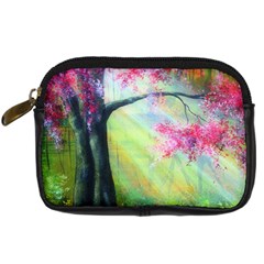 Forests Stunning Glimmer Paintings Sunlight Blooms Plants Love Seasons Traditional Art Flowers Sunsh Digital Camera Cases by BangZart