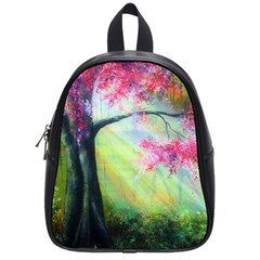 Forests Stunning Glimmer Paintings Sunlight Blooms Plants Love Seasons Traditional Art Flowers Sunsh School Bags (small) 