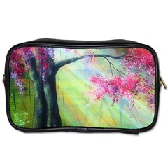Forests Stunning Glimmer Paintings Sunlight Blooms Plants Love Seasons Traditional Art Flowers Sunsh Toiletries Bags by BangZart