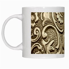 Golden European Pattern White Mugs by BangZart