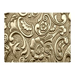 Golden European Pattern Double Sided Flano Blanket (mini) 