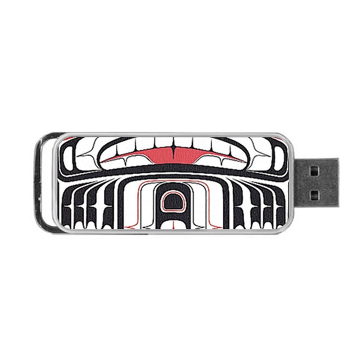 Ethnic Traditional Art Portable USB Flash (Two Sides)