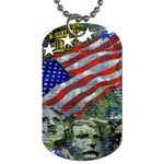 Usa United States Of America Images Independence Day Dog Tag (One Side) Front