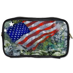 Usa United States Of America Images Independence Day Toiletries Bags by BangZart