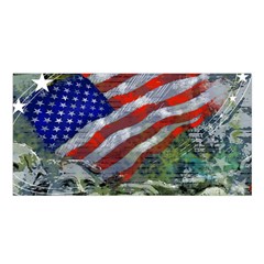 Usa United States Of America Images Independence Day Satin Shawl