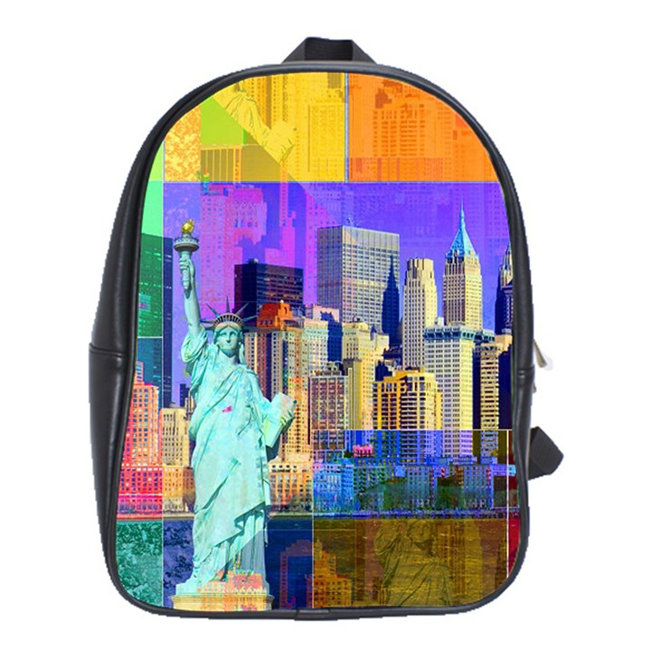 New York City The Statue Of Liberty School Bags (XL) 