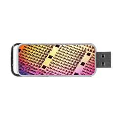 Optics Electronics Machine Technology Circuit Electronic Computer Technics Detail Psychedelic Abstra Portable Usb Flash (two Sides) by BangZart