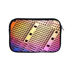 Optics Electronics Machine Technology Circuit Electronic Computer Technics Detail Psychedelic Abstra Apple Macbook Pro 13  Zipper Case