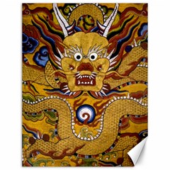 Chinese Dragon Pattern Canvas 12  X 16   by BangZart