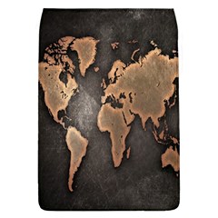 Grunge Map Of Earth Flap Covers (l) 