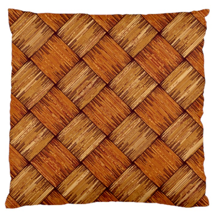 Vector Square Texture Pattern Large Flano Cushion Case (One Side)