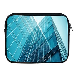 Glass Bulding Apple Ipad 2/3/4 Zipper Cases by BangZart