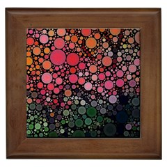 Circle Abstract Framed Tiles