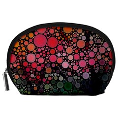 Circle Abstract Accessory Pouches (large) 