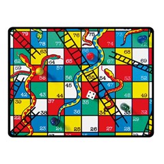 Snakes And Ladders Fleece Blanket (small) by BangZart