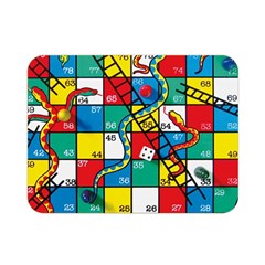 Snakes And Ladders Double Sided Flano Blanket (mini) 