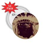 Indian 2.25  Buttons (10 pack)  Front