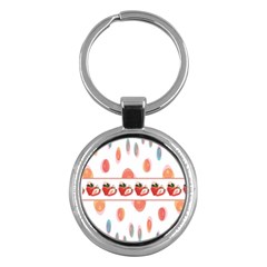 Strawberries Key Chains (round) 