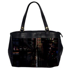 Blacktechnology Circuit Board Electronic Computer Office Handbags by BangZart