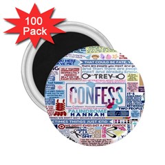 Book Collage Based On Confess 2 25  Magnets (100 Pack)  by BangZart