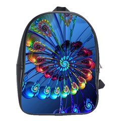 Top Peacock Feathers School Bags (xl) 