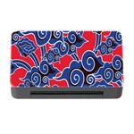 Batik Background Vector Memory Card Reader with CF Front