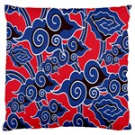 Batik Background Vector Standard Flano Cushion Case (Two Sides) Back