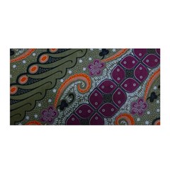 Batik Art Pattern  Satin Wrap