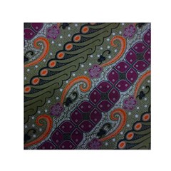 Batik Art Pattern  Small Satin Scarf (square)